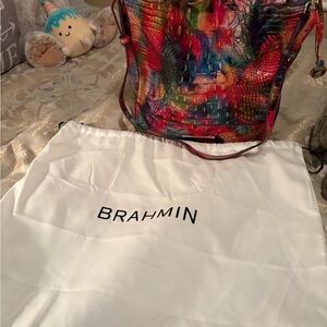 Brahmin Vibrant Multicolor Shoulder Bag
